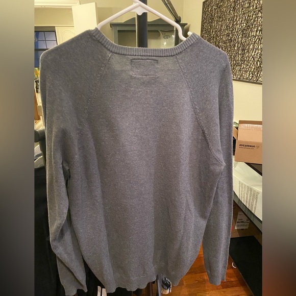Comfortably Collard v neck sweater - Picture 2 of 3
